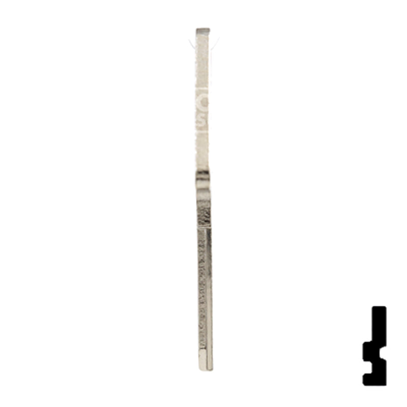 Uncut Key Blank | American Padlock | AME-1, AM3 Padlock Key JMA USA