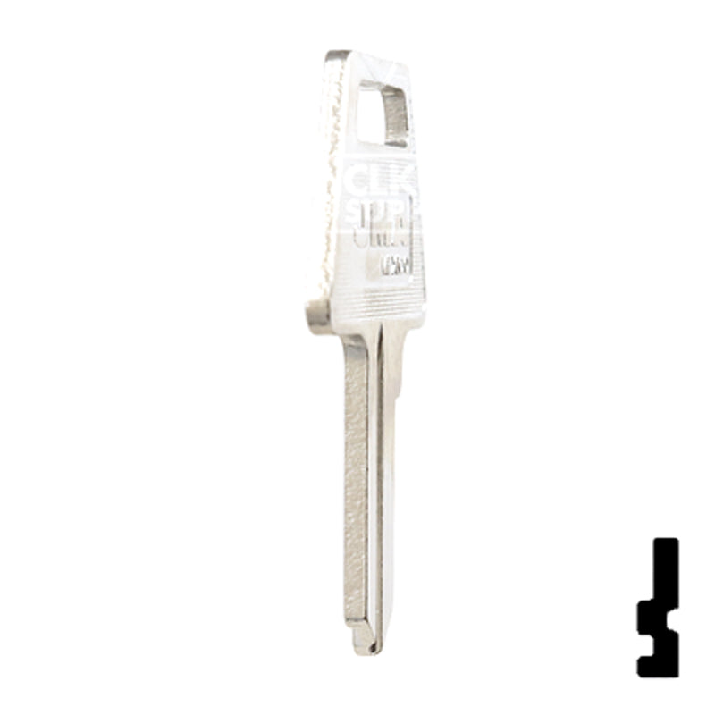 Uncut Key Blank | American Padlock | AME-1, AM3 Padlock Key JMA USA