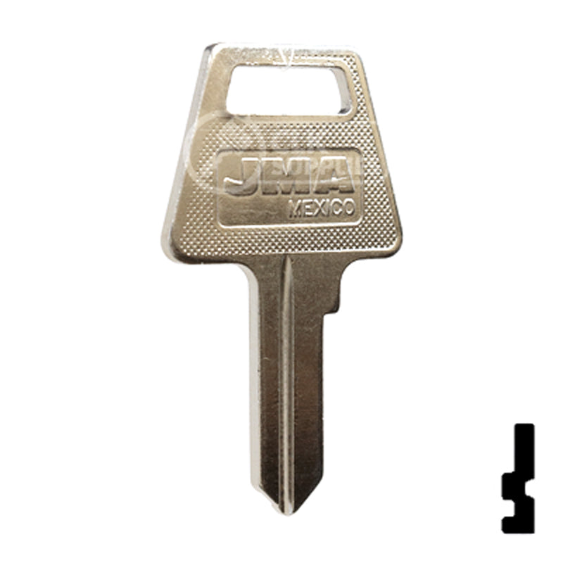 Uncut Key Blank | American Padlock | AME-1, AM3 Padlock Key JMA USA