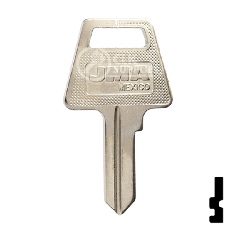 Uncut Key Blank | American Padlock | AME-1, AM3 Padlock Key JMA USA
