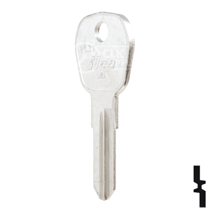 Uncut Key Blank | Camlocks | 1631 Padlock Key Ilco