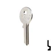 Uncut Key Blank | Clinton Padlocks | T67D Padlock Key Ilco