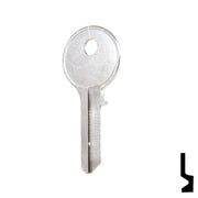 Uncut Key Blank | Clinton Padlocks | T67D Padlock Key Ilco