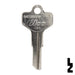 Uncut Key Blank | Dexter | D1098BM Padlock Key Ilco