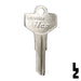 Uncut Key Blank | Dexter | D1098BM Padlock Key Ilco