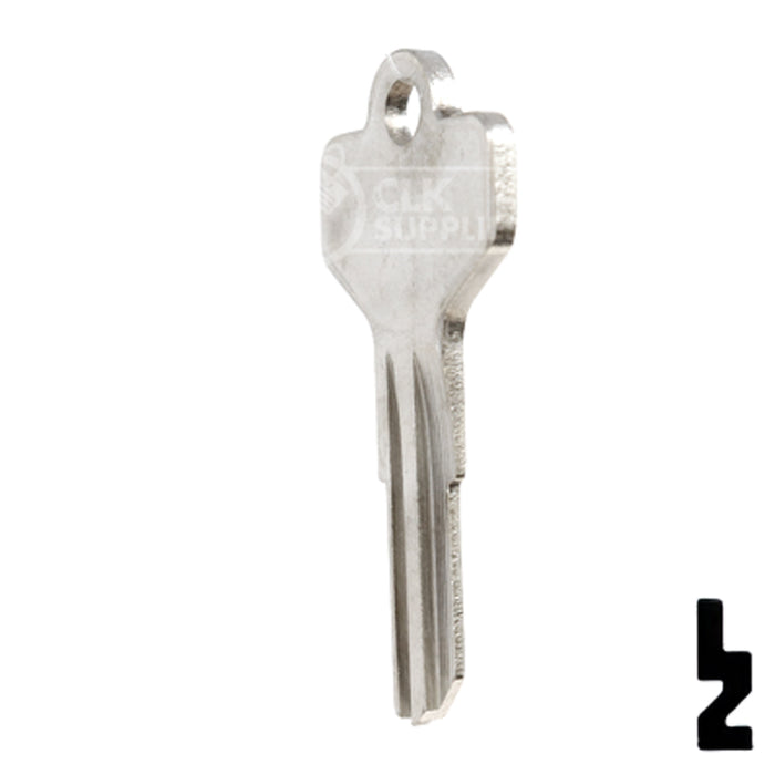 Uncut Key Blank | Dexter | D1098BM Padlock Key Ilco