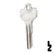 Uncut Key Blank | Dexter | D1098BM Padlock Key Ilco