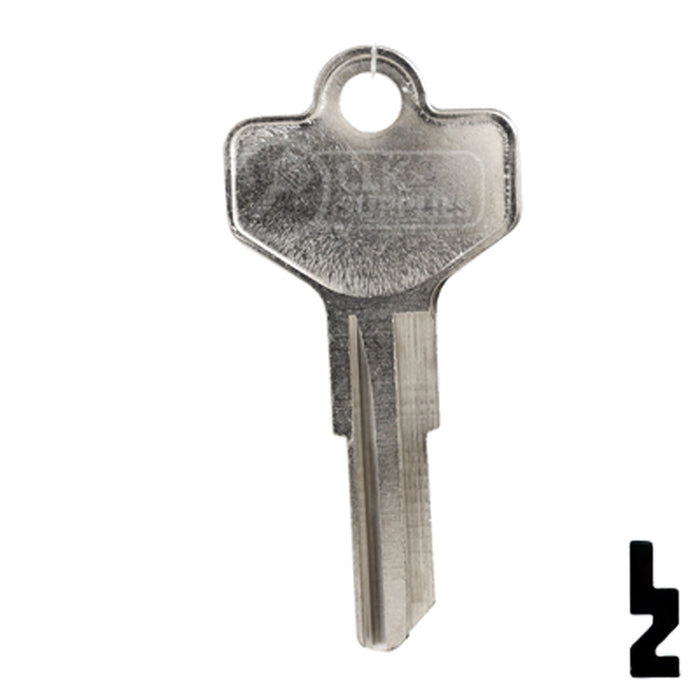 Uncut Key Blank | Dexter | D1098BM Padlock Key Ilco