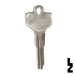 Uncut Key Blank | Dexter | D1098BM Padlock Key Ilco