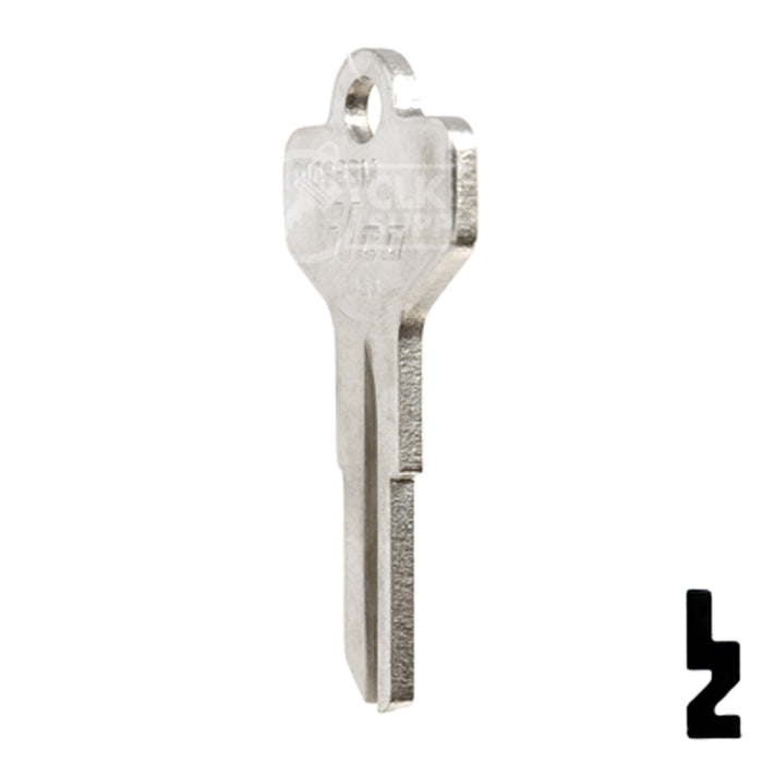 Uncut Key Blank | Dexter | D1098BM Padlock Key Ilco