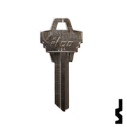 Uncut Key Blank |  Goal | GL3 Padlock Key Ilco