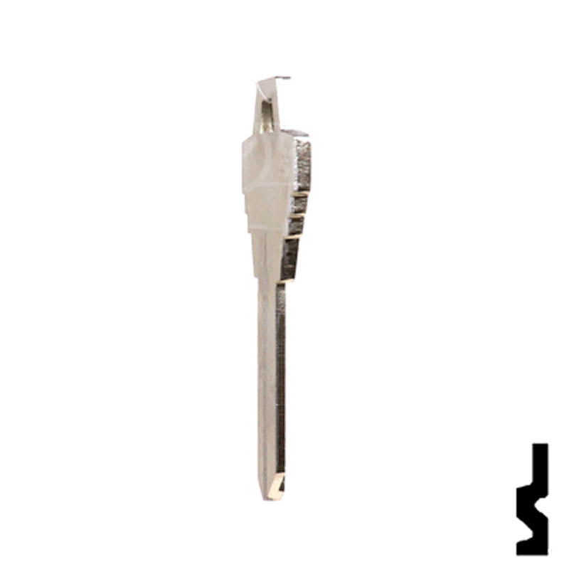 Uncut Key Blank |  Goal | GL3 Padlock Key Ilco