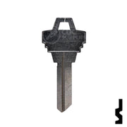 Uncut Key Blank |  Goal | GL3 Padlock Key Ilco