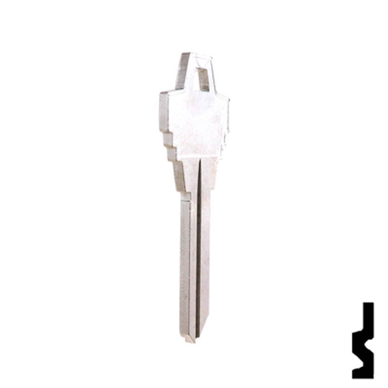 Uncut Key Blank |  Goal | GL3 Padlock Key Ilco