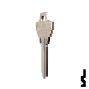 Uncut Key Blank |  Goal | GL3 Padlock Key Ilco