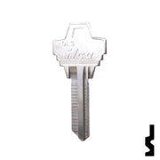 Uncut Key Blank |  Goal | GL3 Padlock Key Ilco