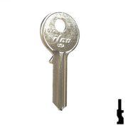 Uncut Key Blank | Guard Security | 1672 Padlock Key Ilco