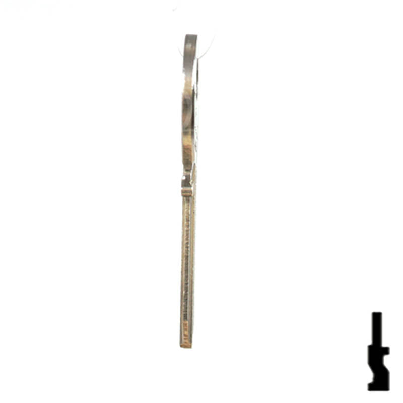 Uncut Key Blank | Guard Security | 1672 Padlock Key Ilco