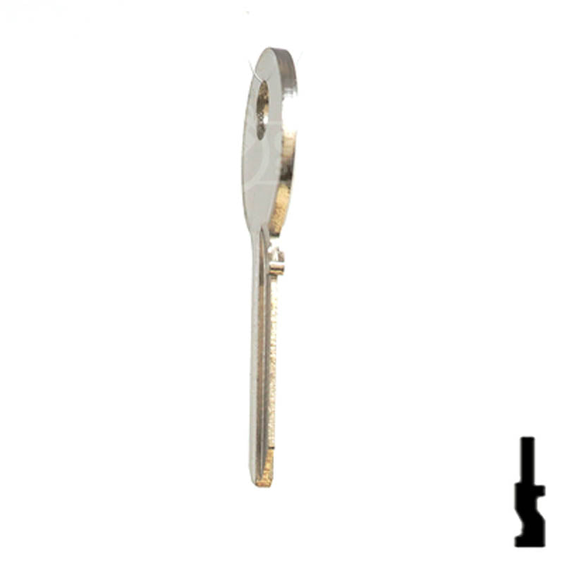 Uncut Key Blank | Guard Security | 1672 Padlock Key Ilco