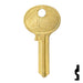 Uncut Key Blank | Hercules | BD269 Padlock Key Framon Manufacturing Company, Inc