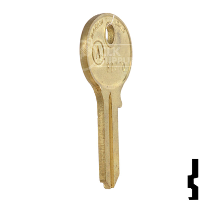 Uncut Key Blank | Hercules | BD270 Padlock Key Framon Manufacturing Company, Inc