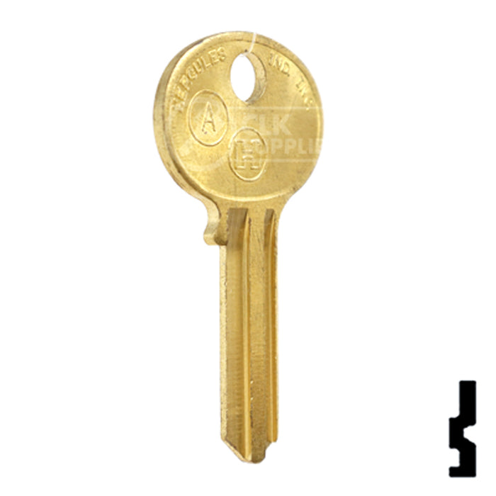 Uncut Key Blank | Hercules | BD271 Padlock Key Framon Manufacturing Company, Inc