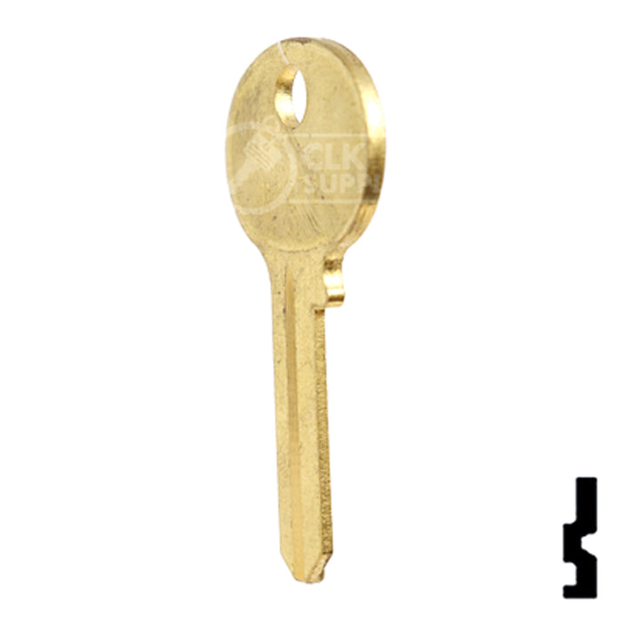 Uncut Key Blank | Hercules | BD271 Padlock Key Framon Manufacturing Company, Inc