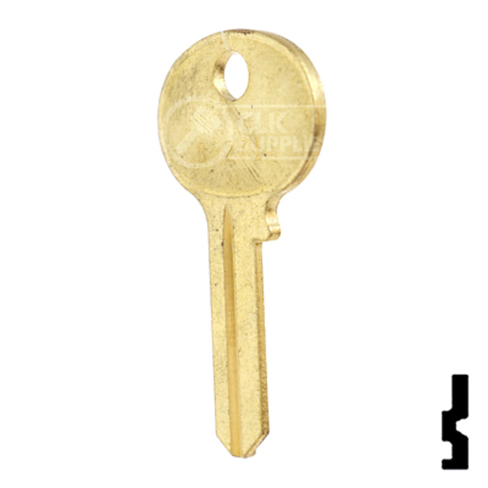 Uncut Key Blank | Hercules | BD271 Padlock Key Framon Manufacturing Company, Inc