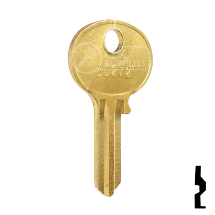 Uncut Key Blank | Hercules | BD272 Padlock Key Framon Manufacturing Company, Inc