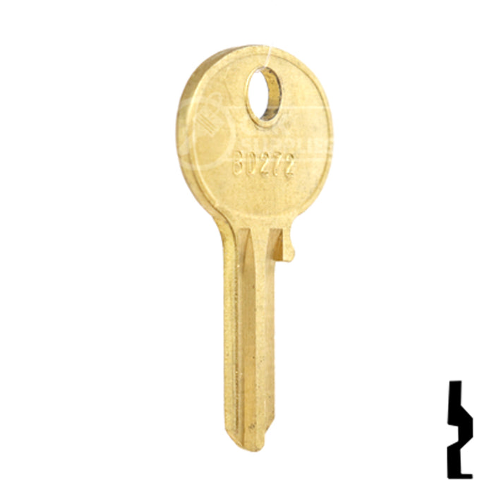 Uncut Key Blank | Hercules | BD272 Padlock Key Framon Manufacturing Company, Inc