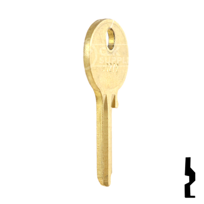 Uncut Key Blank | Hercules | BD272 Padlock Key Framon Manufacturing Company, Inc