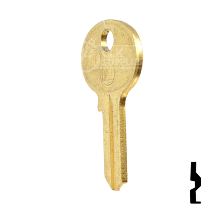 Uncut Key Blank | Hercules | BD272 Padlock Key Framon Manufacturing Company, Inc