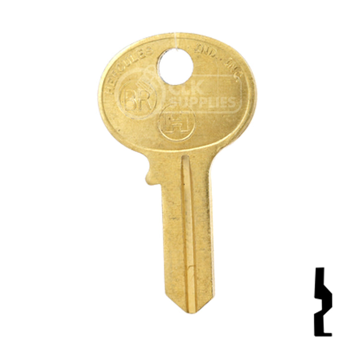 Uncut Key Blank | Hercules | BD272 Padlock Key Framon Manufacturing Company, Inc