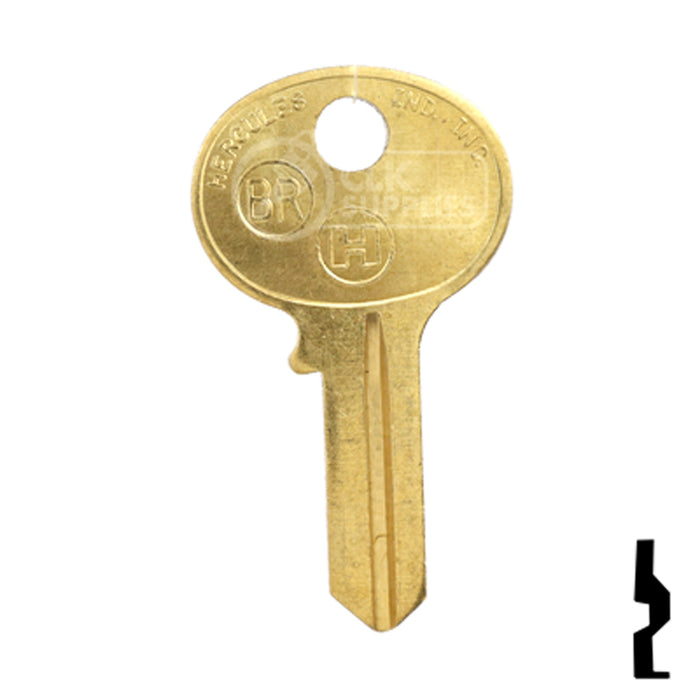 Uncut Key Blank | Hercules | BD272 Padlock Key Framon Manufacturing Company, Inc