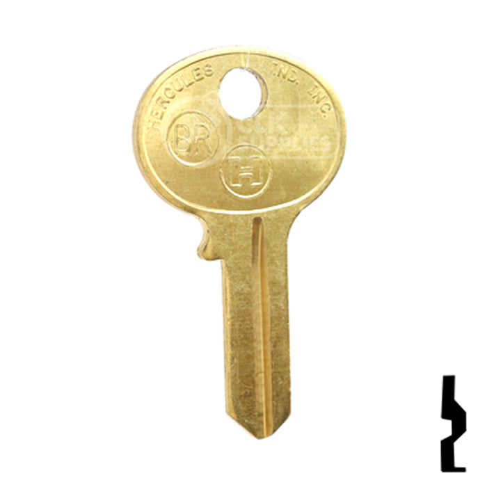 Uncut Key Blank | Hercules | BD272 Padlock Key Framon Manufacturing Company, Inc