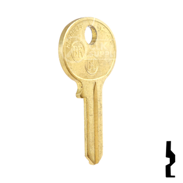 Uncut Key Blank | Hercules | BD272 Padlock Key Framon Manufacturing Company, Inc