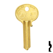 Uncut Key Blank | Hercules | BD273 Padlock Key Framon Manufacturing Company, Inc