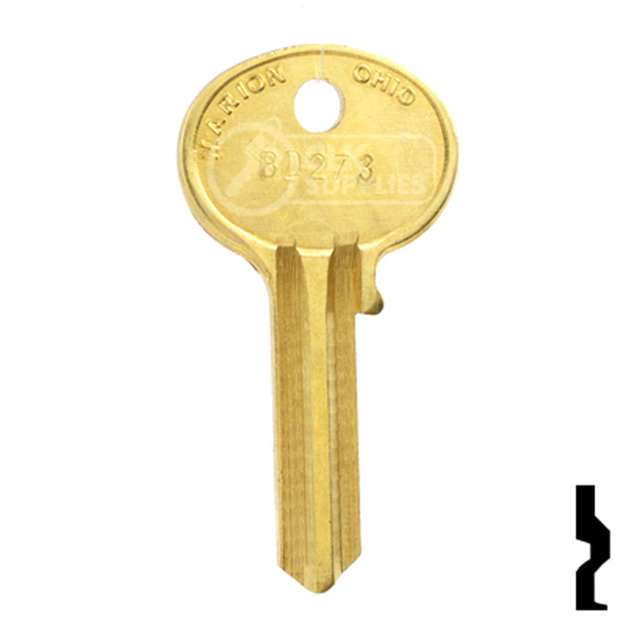 Uncut Key Blank | Hercules | BD273 Padlock Key Framon Manufacturing Company, Inc