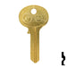 Uncut Key Blank | Hercules | BD273 Padlock Key Framon Manufacturing Company, Inc