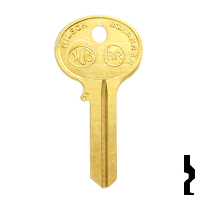 Uncut Key Blank | Hercules | BD273 Padlock Key Framon Manufacturing Company, Inc