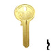 Uncut Key Blank | Hercules | BD273 Padlock Key Framon Manufacturing Company, Inc