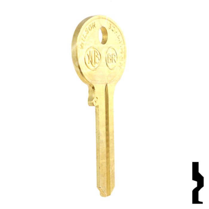 Uncut Key Blank | Hercules | BD273 Padlock Key Framon Manufacturing Company, Inc