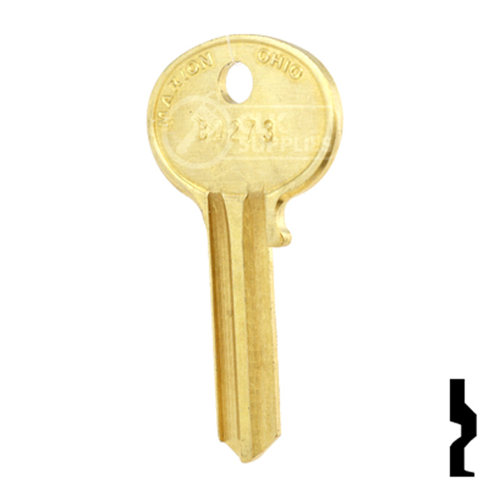 Uncut Key Blank | Hercules | BD273 Padlock Key Framon Manufacturing Company, Inc