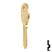 Uncut Key Blank | Hercules | BD274 Padlock Key Framon Manufacturing Company, Inc