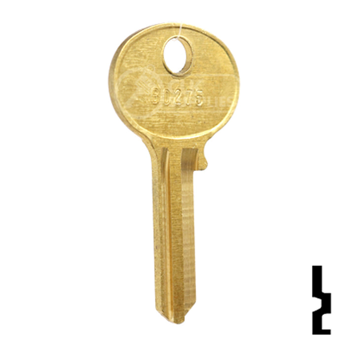 Uncut Key Blank | Hercules | BD275 Padlock Key Framon Manufacturing Company, Inc