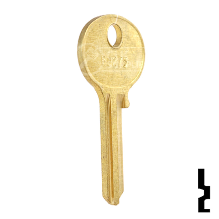 Uncut Key Blank | Hercules | BD275 Padlock Key Framon Manufacturing Company, Inc