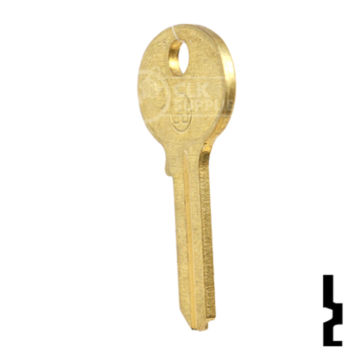 Uncut Key Blank | Hercules | BD275 Padlock Key Framon Manufacturing Company, Inc