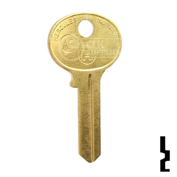 Uncut Key Blank | Hercules | BD275 Padlock Key Framon Manufacturing Company, Inc