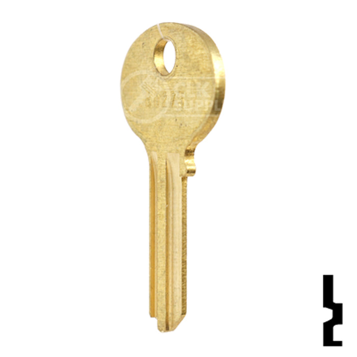 Uncut Key Blank | Hercules | BD275 Padlock Key Framon Manufacturing Company, Inc