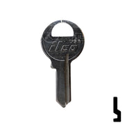 Uncut Key Blank | Imported Padlock, Master Padlock | EZ4, M1 Padlock Key Ilco